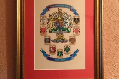 27 plaque framed